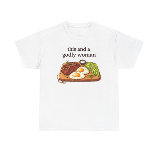 Cutting Board Godly Women T Shirt
