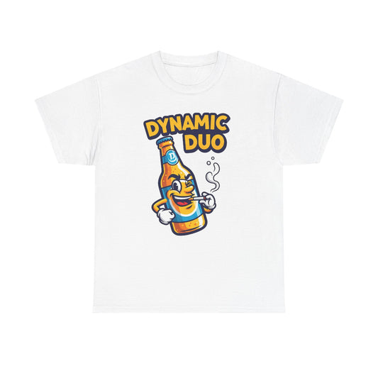Beer and Cigarette Dynamic Duo T-Shirt